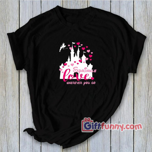 Disney Valentine T-Shirt – Sprinkle Love Wherever You Go T-Shirt