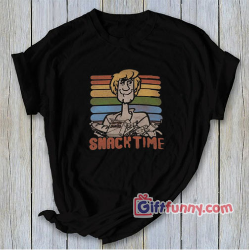 shaggy snack time shirt – Funny’s Shirt