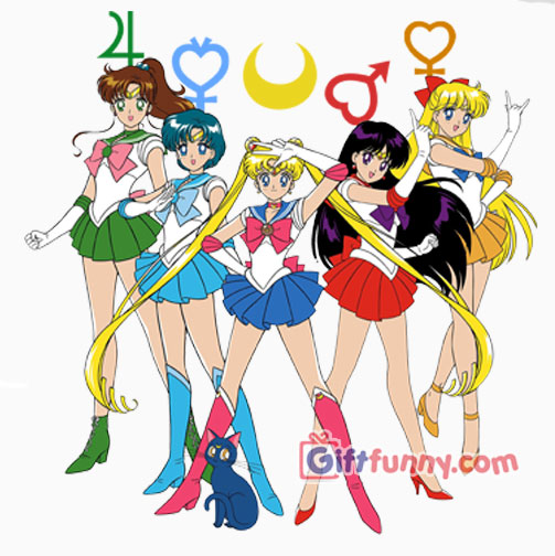 Sailor Moon Hoodie – Funny’s Hoodie