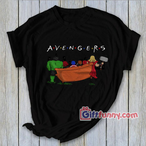 Funny Avenger TV Show T-Shirt – Funny’s Friends TV Show Shirt – Funny’s – Avenger Friends Shirt – Parody Shirt