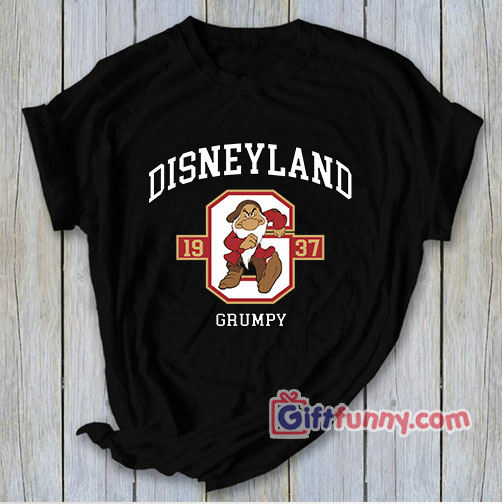 Vintage DISNEYLAND Grumpy 1937 T-Shirt – Vacation Shirt – Walt Disney Shirt