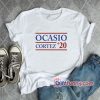 AOC 2020 Alexandria Ocasio-Cortez for President T-Shirt – Funny Shirt