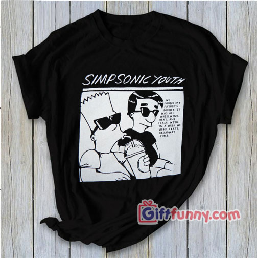Simpsonic Youth Shirts – Funny T-Shirt