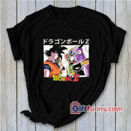 Stella’s Belle Dragon Ball Z Ginyu Force vs Z Fighters T- shirt – Funny Shirt