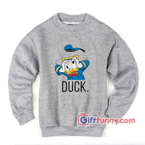 Donald duck Sweatshirt – vintage Disney Sweatshirt – funny Donald duck Sweatshirt