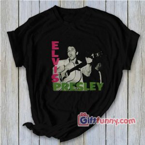 Vintage Elvis Presley Debut Album Cover T-Shirt – Vintage Shirt – Funny Shirt