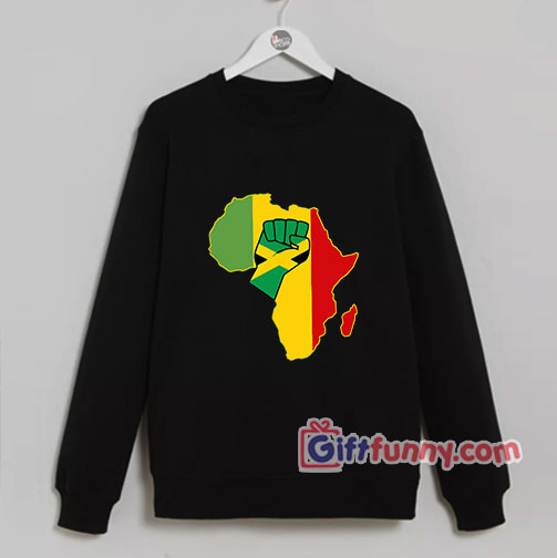 Nuff Respect With Jamaican Sweatshirt