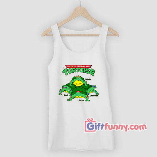 Ninja Turtles Adolescent Deformed Ninny Tortoise Tank Top